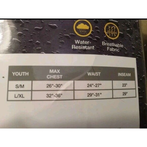 Sporttek suit, youth jacket & pants, size large - Picture 7 of 10